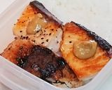 サーモン塩胡椒焼き with 柚子味噌作り方4写真