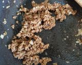 焼肉のタレで挽き肉チャーハン★作り方4写真
