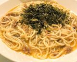 ちりめん山椒で五島うどんペペロンチーノ作り方8写真