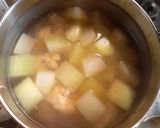 冬瓜と鶏手羽元の煮物　シャトルシェフ作り方4写真