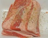 じっくり鍋で火を通すローストポーク風作り方1写真