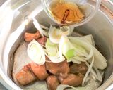 焼き鳥缶で親子丼作り方2写真