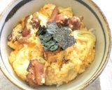 焼き鳥缶で親子丼作り方4写真