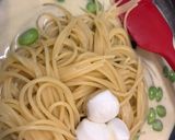 枝豆とアンチョビの味噌チーズパスタ作り方7写真