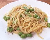 枝豆とアンチョビの味噌チーズパスタ作り方8写真