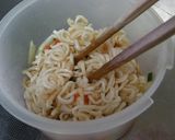水戻しヌードルサラダ。作り方4写真