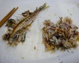 簡単！混ぜご飯☆鯵の干物作り方2写真