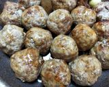 お弁当おかずうずら卵のスコッチエッグ♪作り方5写真