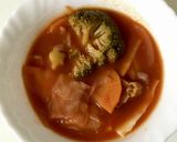 超時短◇野菜ジュースの野菜スープ◇作り方3写真