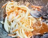玉ねぎとにんじんのかき揚げ作り方4写真
