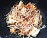 節約レシピ☆豆腐ともやしのキムチ納豆作り方6写真