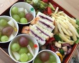 運動会お弁当　2020 自宅で食す。作り方2写真