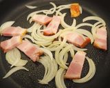 にんにくごまだれのカルボナーラ作り方4写真