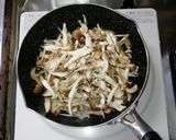 ぶなしめじとまいたけのパスタ作り方2写真