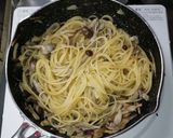ぶなしめじとまいたけのパスタ作り方8写真
