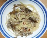 ぶなしめじとまいたけのパスタ作り方9写真