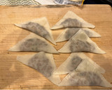 簡単納豆包み揚げ焼き作り方1写真