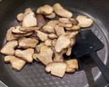 椎茸のバターポン酢炒め作り方2写真