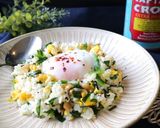 アジア風ニラ玉チャーハン♪作り方5写真