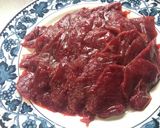 鹿肉塩ネギ焼き作り方1写真