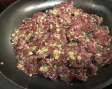 鹿肉塩ネギ焼き作り方3写真