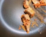 いわしの味噌煮缶と卵のみ！ズボラ丼作り方1写真