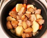 炊飯器で肉ごろごろカレー作り方3写真