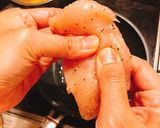 ５分でジューシー！ささみと大葉のチーズ焼作り方3写真