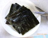 鶏ひき肉の磯辺焼き作り方2写真