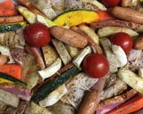 鳥もも肉とお野菜のオーブン焼き②作り方6写真