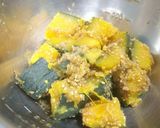 かぼちゃのごま和え作り方5写真