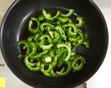 最小調味料で7分！ゴーヤのキューちゃん味作り方3写真