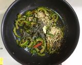 最小調味料で7分！ゴーヤのキューちゃん味作り方4写真