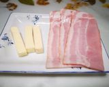ベーコンのチーズ巻き作り方1写真