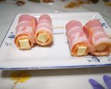 ベーコンのチーズ巻き作り方2写真