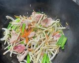 賄い♪魚介豚骨焦がし味噌バター沖縄そば作り方5写真