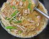 賄い♪魚介豚骨焦がし味噌バター沖縄そば作り方6写真