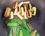 鶏もも肉と長ネギの蕎麦つゆ作り方6写真