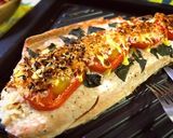 おもてなしに◆秋鮭とトマトのオーブン焼き作り方5写真