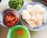 ふんわりキムチチャーハン☆作り方1写真