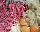 ジューシーハンバーグ(高野豆腐入り)作り方3写真
