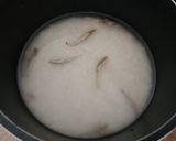 煮干しと金時芋の炊け込みご飯作り方1写真