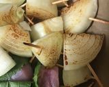 焼き鳥！串に刺さないシソ巻き作り方1写真