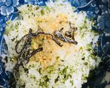 ごはんがすすむ●切り胡麻＆青海苔ごはん作り方2写真