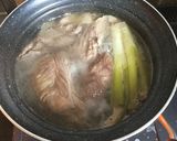 牛すじとコンニャクのピリ辛煮♪作り方1写真