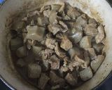 牛すじとコンニャクのピリ辛煮♪作り方4写真