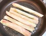 簡単！！春巻き☆豚バラ☆ズッキーニ☆大葉作り方5写真