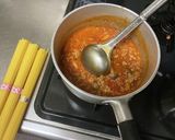 簡単パスタ☆スープパスタでボロネーゼ作り方1写真