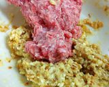麩(ふ)を使ったやわらかハンバーグ作り方5写真
