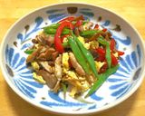 簡単◎モロッコインゲンとパプリカの炒め物作り方6写真